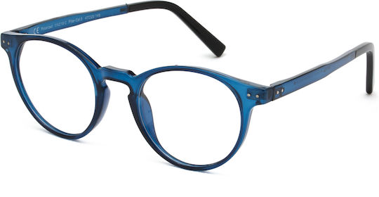 Invu Weiblich Kunststoff Brillenrahmen Blau M4218C