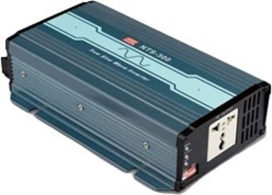 Mean Well NTS-300-224EU Καθαρού Ημιτόνου Inverter Ισχύος 300W με Τάση Εισόδου 24V 03.072.0104