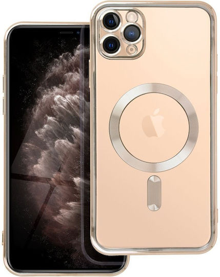 Electro Mag Cover Back Cover Σιλικόνης Χρυσό (iPhone 11 Pro Max)