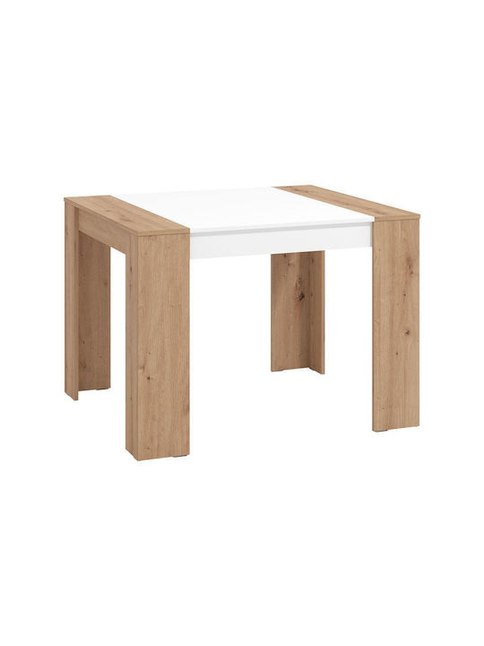 Carrara Tisch Speisesaal Holz 104x90.5x74.5cm