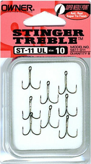 Owner Fishing Hooks Set 8pcs No16