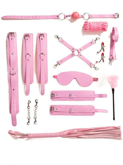 Comfort BDSM Accessories σε Ροζ Χρώμα 10τμχ