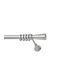 Anartisi Metallisch Vorhangstange S24 Einfach Φ25mm 200cm Nickel Satin