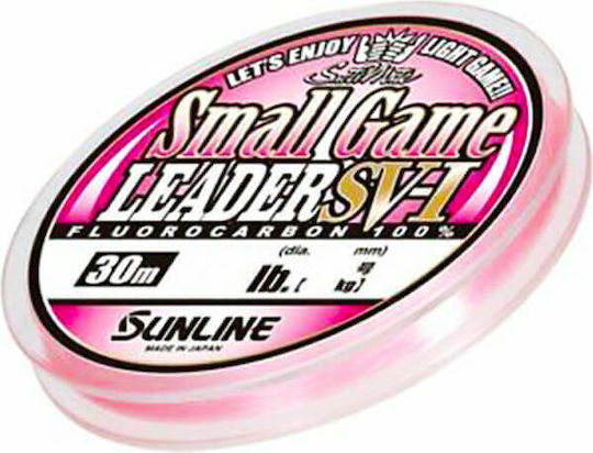 Sunline Small Game Leader Fir de pescuit Roz 30m / 0.205mm