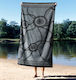 Cokitex Beach Towel Cotton Gray 160x86cm.