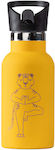 Edelstahl Thermosflasche mit Strohhalm - Tiger Wigiwama 350ml