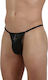 Soiemio Ανδρικό Sexy String Μαύρο