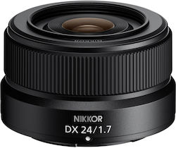 Nikon Crop Φωτογραφικός Φακός NIKKOR Z DX 24mm f/1.7 Wide Angle για Nikon Z Mount Black