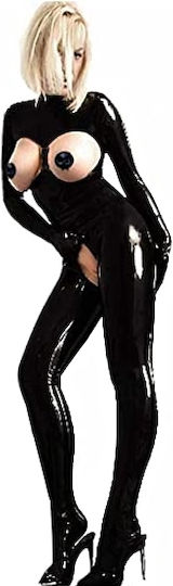 Kinksters Ganzkörperanzug Schwarz