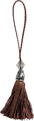 Tassel metallic bead- TASKT302 - Brown