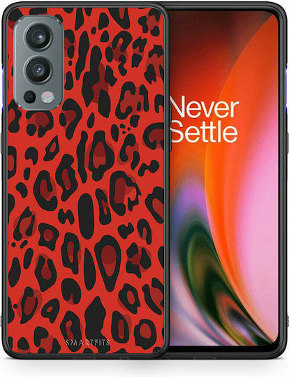 Smartfits Animal Back Cover Πλαστικό Κόκκινο (OnePlus Nord 2)