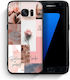 Smartfits Aesthetic Collage Umschlag Rückseite Silikon Mehrfarbig (Galaxy S7 Edge) A00_SM1-SA-S7EDG_AESTHETICCOLLAGE_RO1