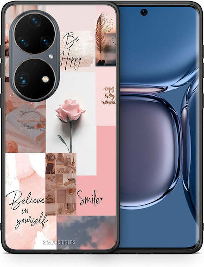 Smartfits Aesthetic Collage Back Cover Σιλικόνης Πολύχρωμο (Huawei P50)