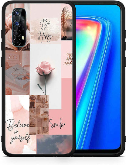Smartfits Aesthetic Collage Back Cover Σιλικόνης Πολύχρωμο (Realme 7)