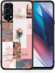 Smartfits Aesthetic Collage Mehrfarbie (Oppo Find X3 Lite)
