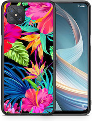 Smartfits Tropical Flowers Πολύχρωμη (Oppo Reno4 Z)