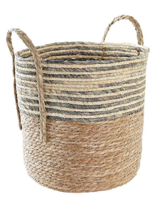 Wicker Decorative Basket 33x33x35cm DKD Home Decor