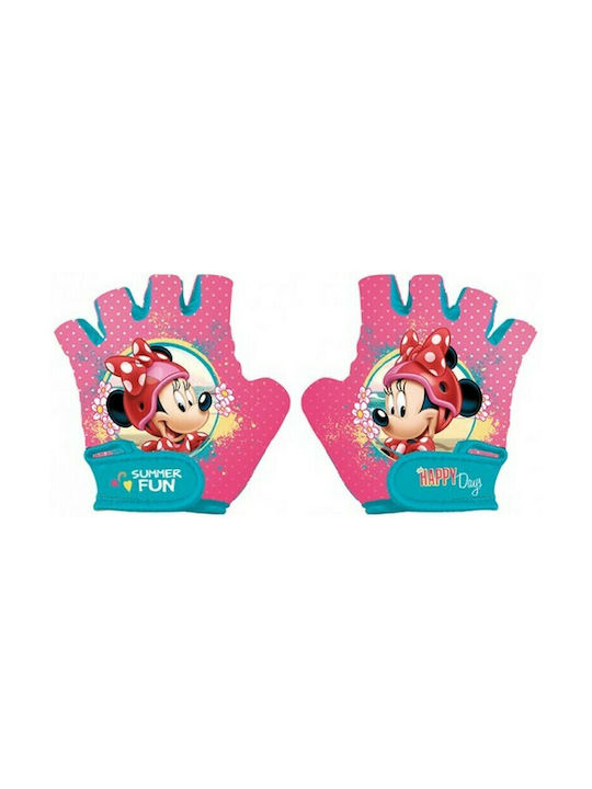 Disney Minnie Къси Циклични ръкавици Детски Розов