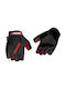 Ducati Halber Finger Fahrradhandschuhe Schwarz