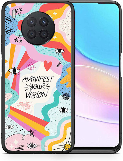 Smartfits Manifest Your Vision Back Cover din Plastic / Silicon Multicolor (Huawei Nova 8i / Honor 50 Lite)