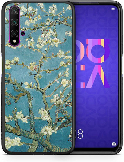 Smartfits Umschlag Rückseite Kunststoff Grün (Huawei Nova 5T / Honor 20 Huawei Nova 5T / Honor 20 / Ehre 20) A00_SM1-HU-NOVA5T_WHITEBLOSSOMS_RO1