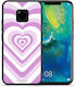 Smartfits Hearts Umschlag Rückseite Kunststoff Flieder (Honor 20 Pro) A00_SM1-HU-MAT20PR_LILACHEARTS_RO1
