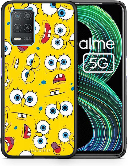 Smartfits Back Cover Πλαστικό Κίτρινο (Realme 8 5G)