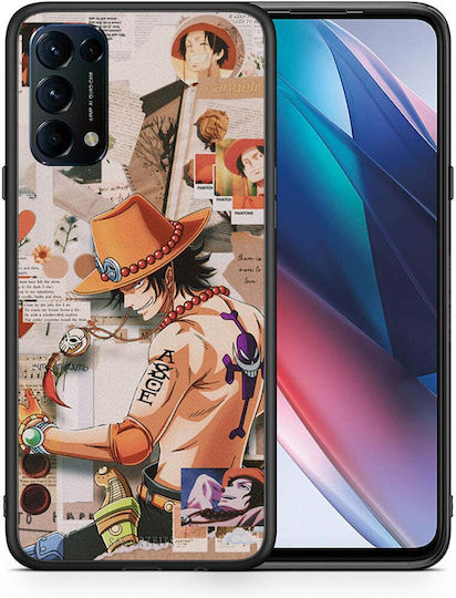 Smartfits Anime Collage Back Cover Πλαστικό / Σιλικόνης Πολύχρωμο (Oppo Find X3 Lite)