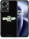 Smartfits OMG ShutUp Back Cover Plastic / Silicone Black (OnePlus Nord 2T)