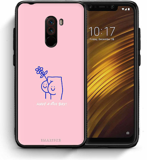 Smartfits Umschlag Rückseite Kunststoff Mehrfarbig (Pocophone F1)