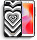 Smartfits Hearts Задна корица Пластмаса Черен (Redmi 6a) 7351078158491_42335404294299