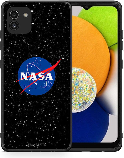 Smartfits Задна корица Силикон Черен (Galaxy A03) 7557452824731_43050619142299