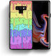 Smartfits Melting Rainbow Umschlag Rückseite Silikon Mehrfarbig (Galaxy Note 9) 7376014672027_42426231357595