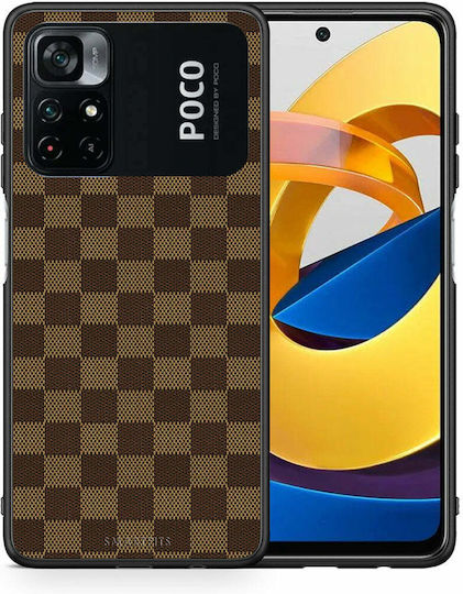 Smartfits Designer Glamour Back Cover Πλαστικό Πολύχρωμο (Poco M4 Pro)