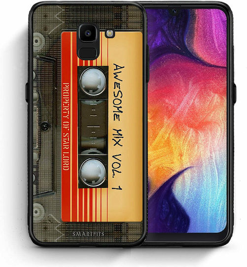 Smartfits Awesome Mix Back Cover Plastic Multicolor (Galaxy J6)