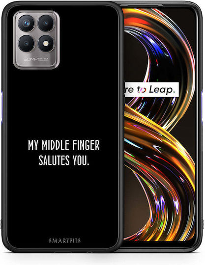 Smartfits Salute Back Cover Πλαστικό Μαύρο (Realme 8i)
