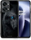 Smartfits Dark Wolf Back Cover Plastic / Silicone Multicolour (OnePlus Nord 2T)