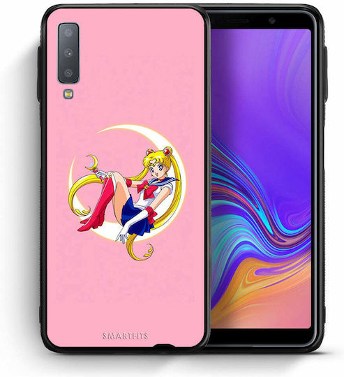 Smartfits Заден калъф Пластмаса Розов (Galaxy A7 2018)