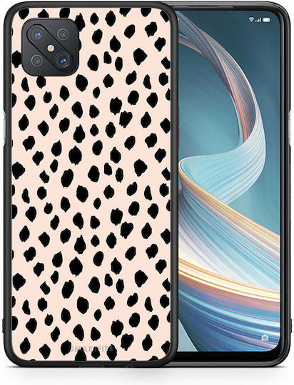 Smartfits Polka Dots Задна корица Пластмаса / Силикон Многоцветен (Oppo Reno4 Z) 7522804859035_42928964141211
