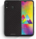 Smartfits Carbon Back Cover Plastic / Silicone Black (Galaxy M20)