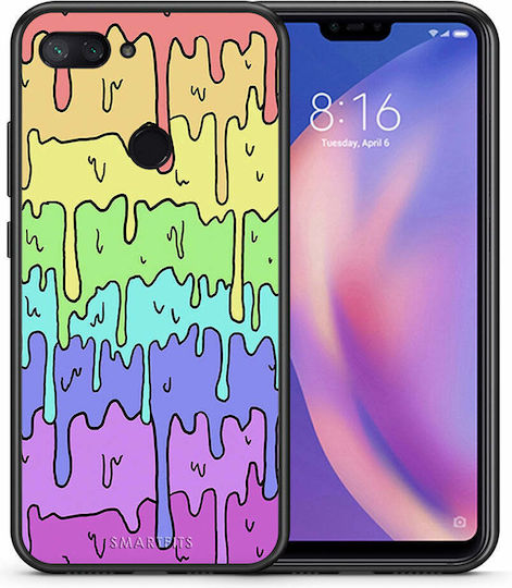 Smartfits Melting Rainbow Задна корица Силикон Многоцветен (Xiaomi Mi 8 Lite) 7376015589531_42426235650203