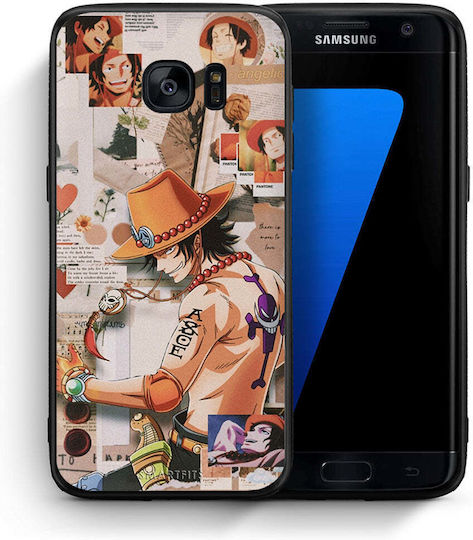 Smartfits Anime Collage Back Cover Silicone Multicolour (Galaxy S7 Edge)