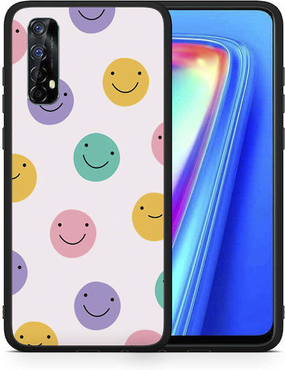 Smartfits Smiley Faces Back Cover Πλαστικό Πολύχρωμο (Realme 7)