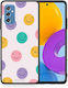 Smartfits Smiley Faces Back Cover Πλαστικό Πολύχρωμο (Galaxy M52)