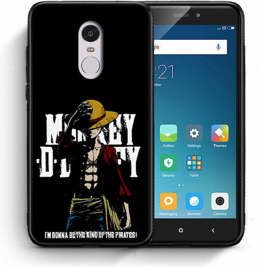 Smartfits Pirate King Back Cover Plastic Multicolor (Redmi Note 4)