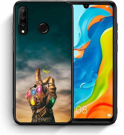 Smartfits Infinity Snap Back Cover din Plastic Multicolor (Huawei P30 Lite)