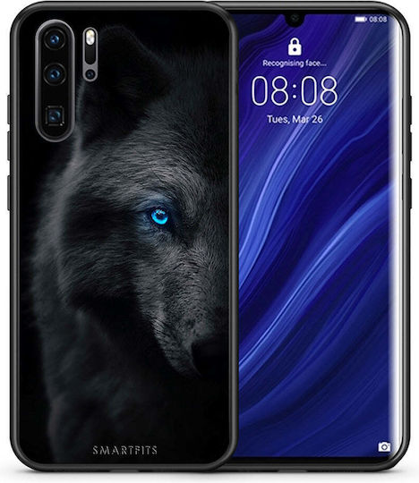 Smartfits Dark Wolf Back Cover Σιλικόνης Πολύχρωμο (Huawei P30 Pro)