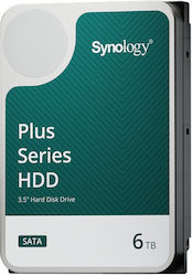 Synology Plus 6TB HDD Hard Drive 3.5" SATA III 5400rpm for NAS