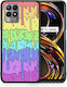 Smartfits Melting Rainbow Back Cover Σιλικόνης Πολύχρωμο (Realme 8i)