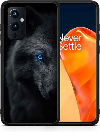 Smartfits Dark Wolf Back Cover Silicon Multicolor (OnePlus 9)